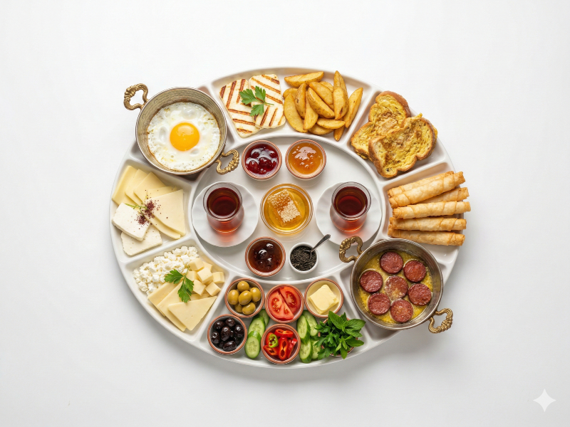 Feslegen Imza Serpme Kahvalti (2 kisilik)