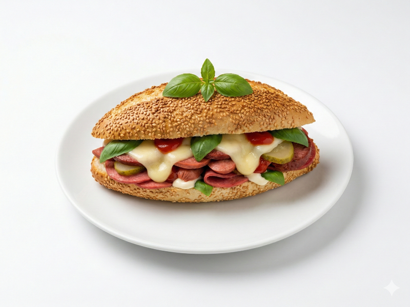 Feslegen Izmir Kumru - Kasar Peynirli