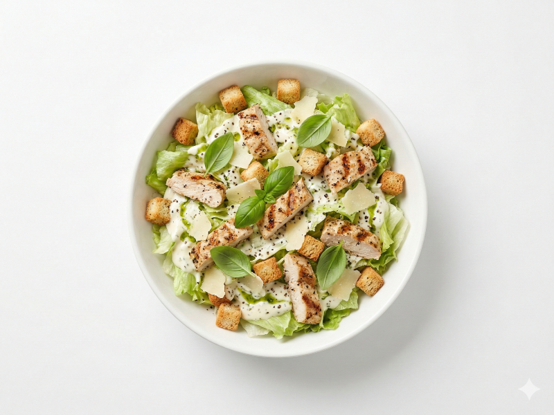 Feslegen Tavuklu Sezar Salata