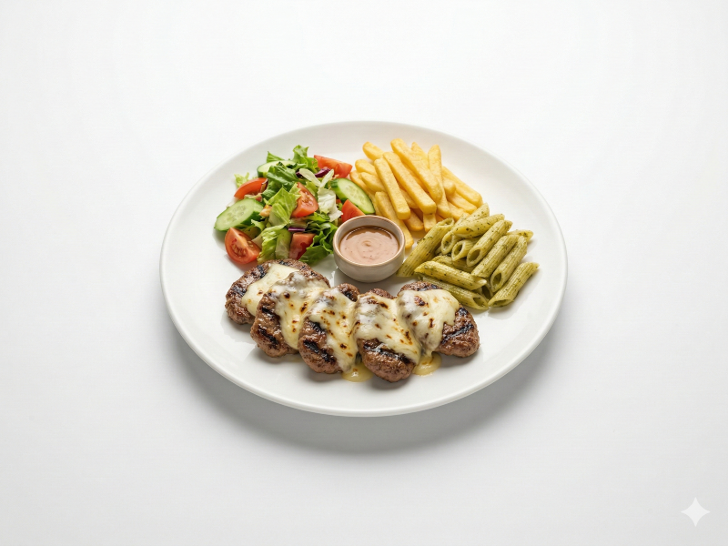 Feslegen Kasarli Izgara Kofte