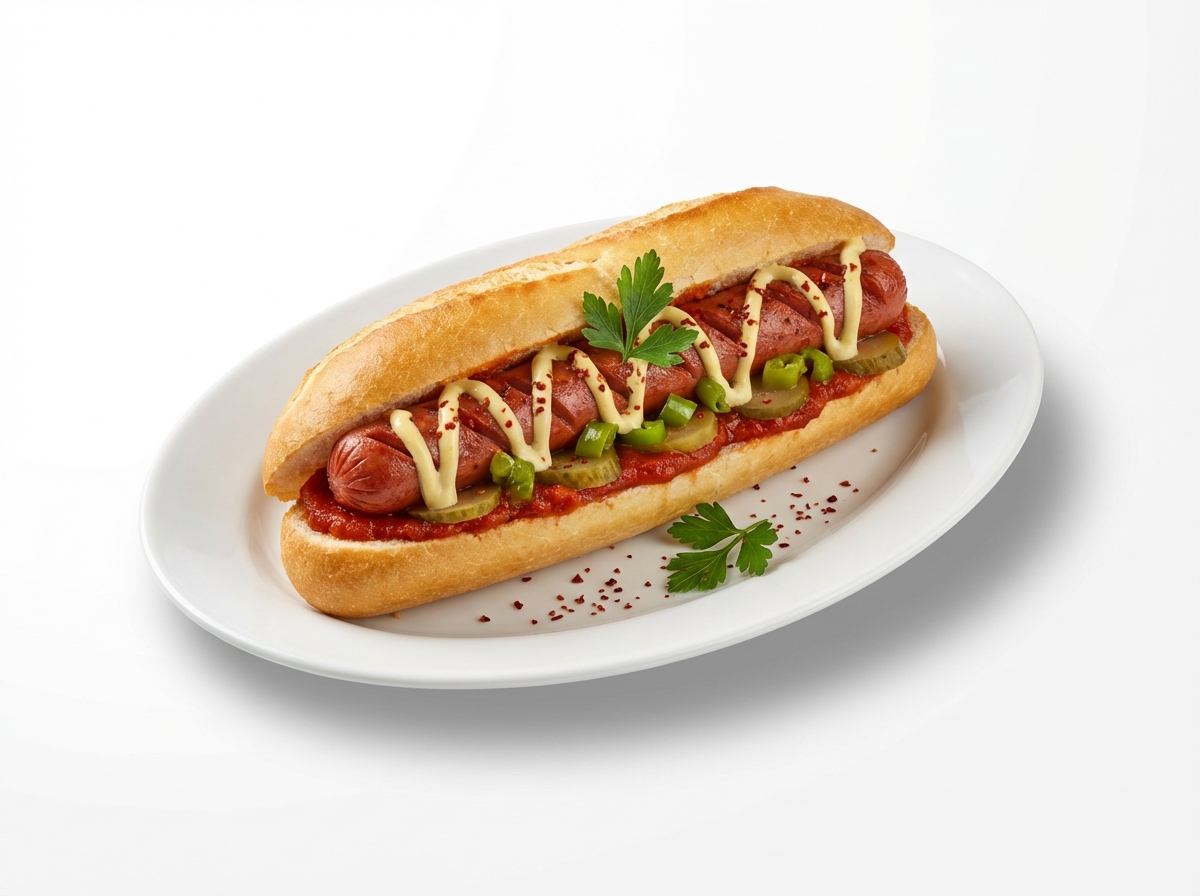 Klasik Sosisli Sandvic